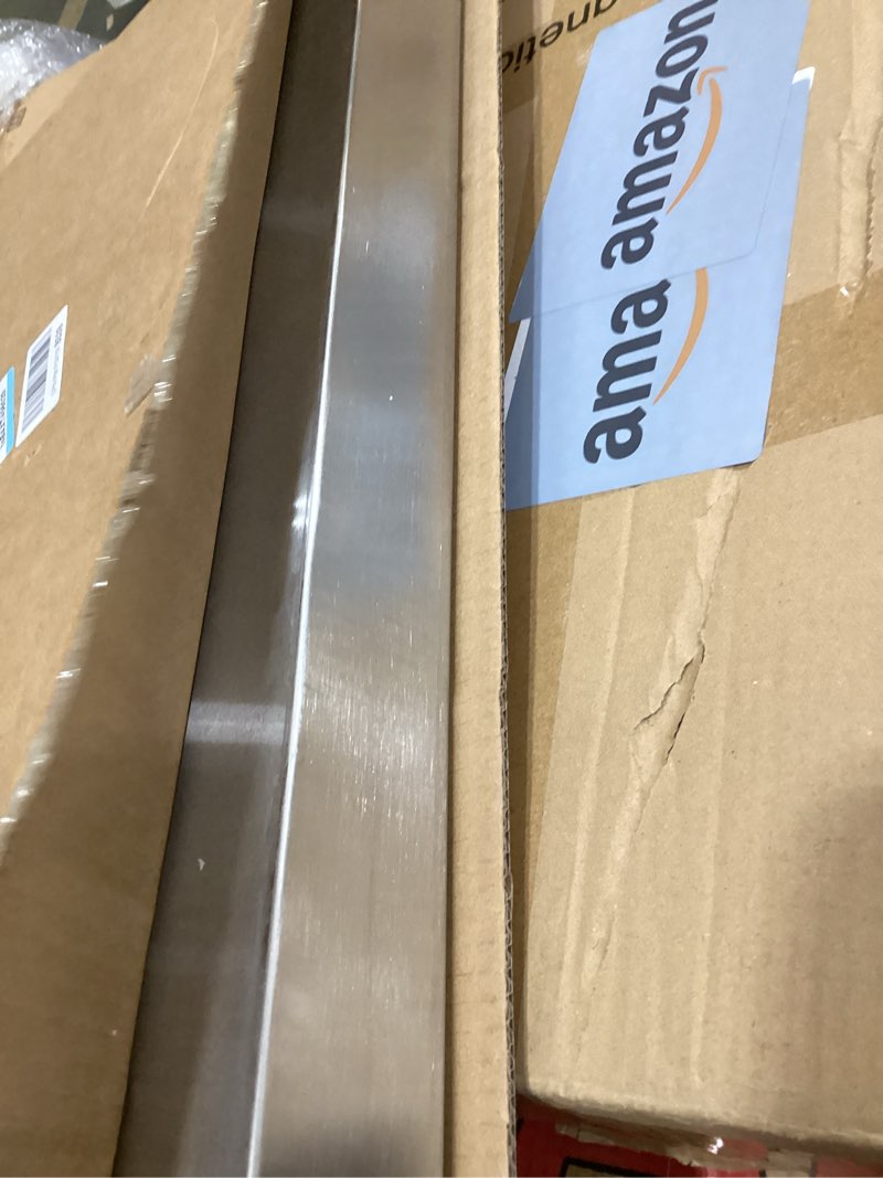 Condition photo showing New/Like New for 32" x 30" x 2.5" washing machine pan, 304 stainless steel washing machine drain pan,heavy duty pan for under washing machine