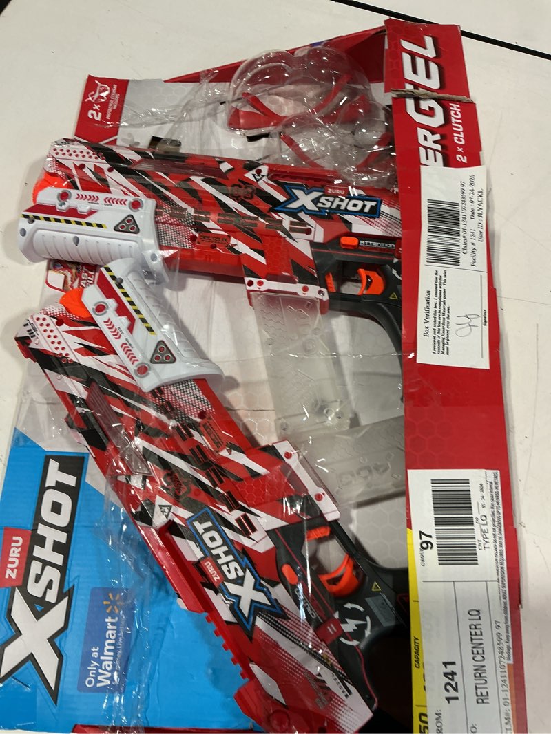 Condition photo showing Good Condition for xshot hyper gel stinger blaster 2 pack (6,000 hyper gel pellets), ages 14 & up by zuru