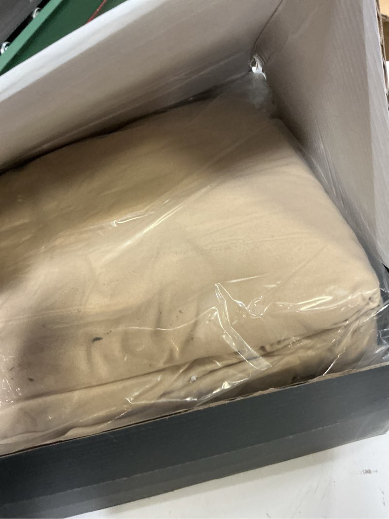 Condition photo showing Good Condition for FreshCulture King Fitted Sheets, Bulk Pack of 6, Deep Pocket, Soft Microfiber Bottom Sheets for Home, Salons, Hotels, King Size Fitted Sheets Only (Beige) Beige King