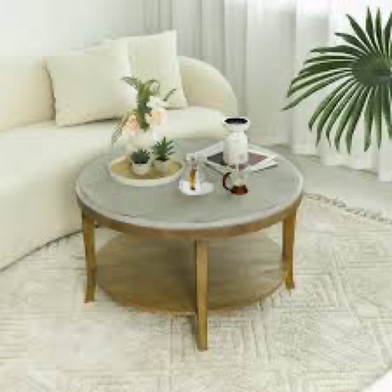 4-legs Coffee Table With Open Shelf INCOMPLETE 
