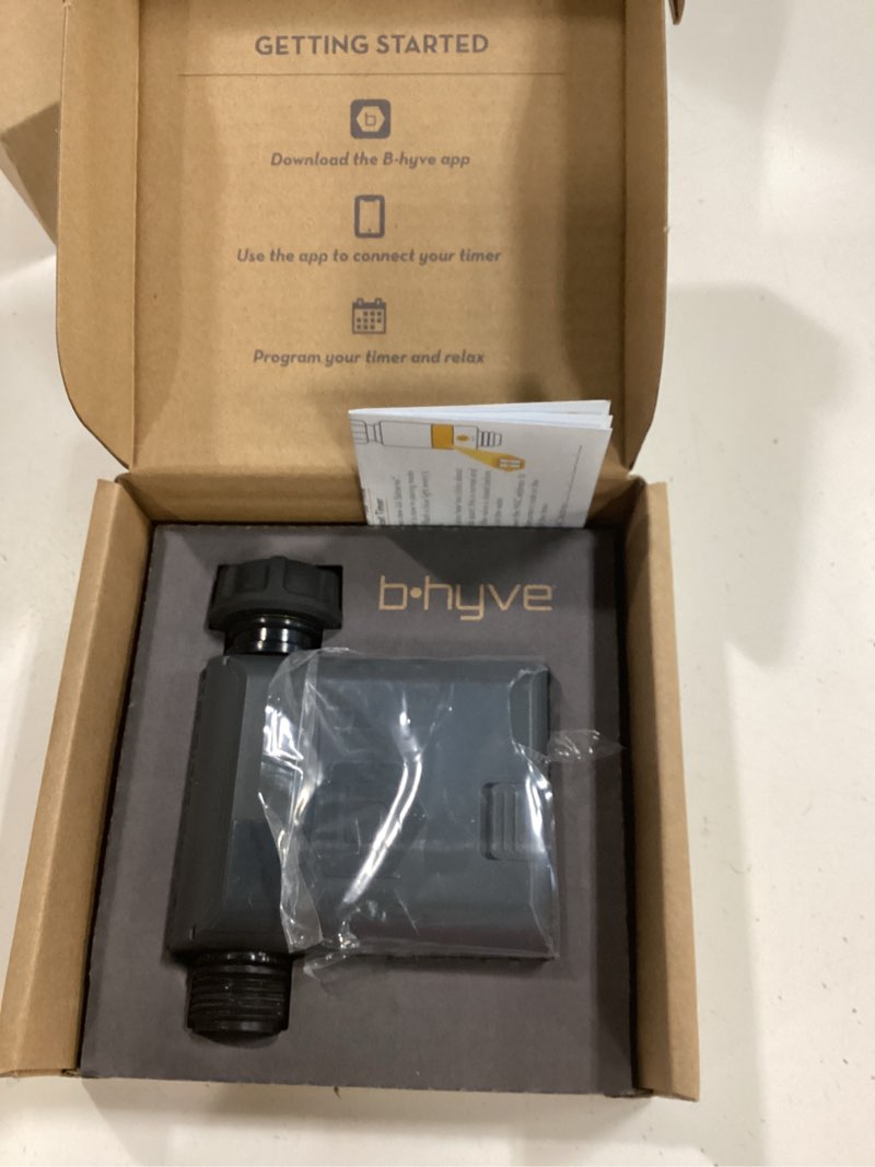 Condition photo showing New/Like New for orbit 90205z b-hyve gen 2 smart hose watering timer