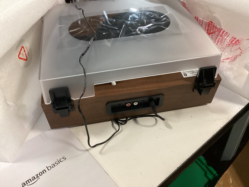 Condition photo showing Good Condition for open box victrola vta-74-wln eastwood ii 3-speed bluetooth record player w/audio-technica cartridge & built-in speakers