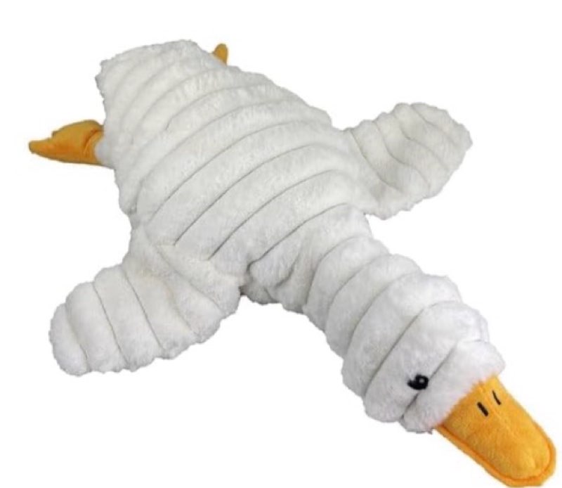 Pet Lou Farm Friends - Goose, White, 36-inch Length
