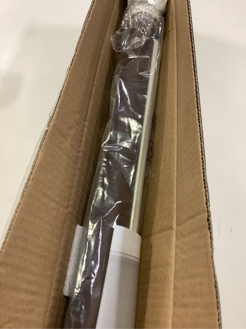 Condition photo showing As Is for LazBlinds No Tools No Drill Cordless Roller Shades, 100% Blackout Roller Blinds for Windows, Thermal Insulated UV Protection Waterproof Roll Up Window Blinds and Shades, 22'' W x 72'' H, Brown Brown 22'' W x 72'' H