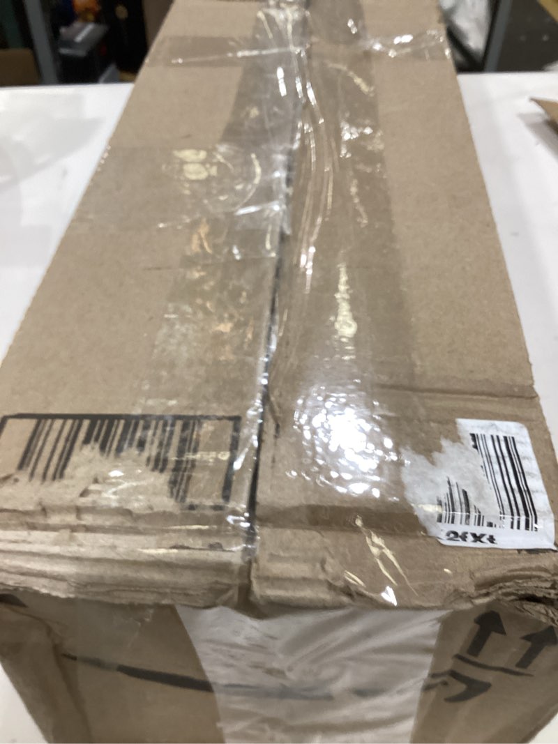 Condition photo showing Good Condition for Sun Zero Seraphina Textured 100% Total Blackout Cordless Roman Shade, Blue, 23" W x 64" H