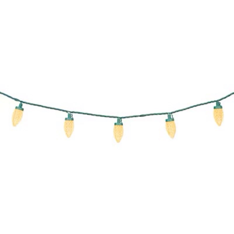 holiday living 30 -count 9-ft color-changing color changing led plug-in christmas string