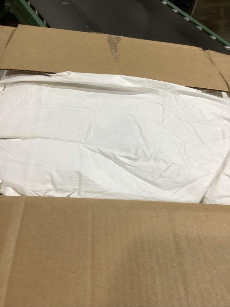 Condition photo showing Good Condition for MINUPWELL Ultra Flat Pillows for Sleeping Thin, 7D High Support 2.5 inch Height Ultra Thin Pillows,Slim Bed Pillows for Stomach Sleeper,King Size -18x36 in White King(Pack of 1)