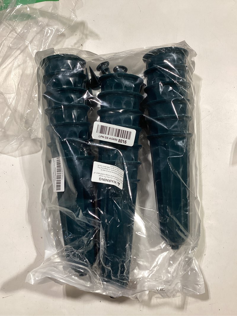 Condition photo showing Good Condition for 20 pack cemetery vases with spikes,plastic vases for flowers,grave decorations for cemetery,grave flower holder,memorial floral vase(green)