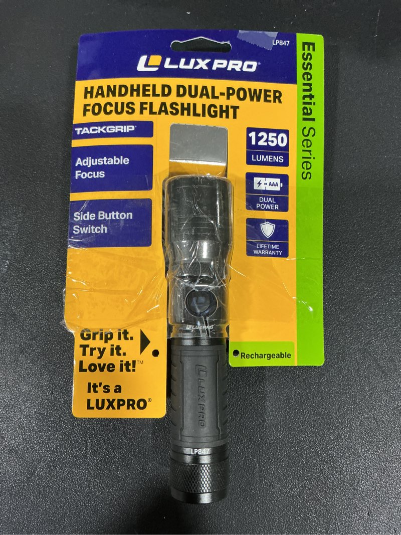 Condition photo showing Good Condition for lux-pro 1250-lumen 3 -adjustable mode led rechargeable flashlight
