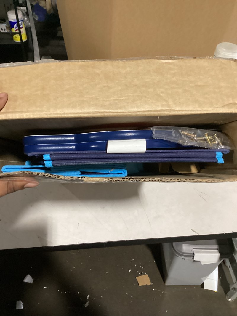 Condition photo showing As Is for Delta Children Space Adventures Design & Store 6 Bin Toy Storage Organizer - Greenguard Gold Certified, Blue