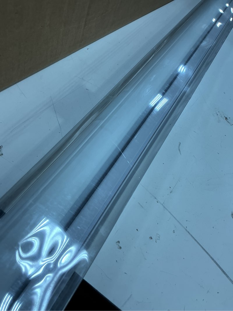 Condition photo showing Good Condition for AOSKY Cordless Roller Shades Blackout Blinds for Windows Room Darkening Rolled Up Shades with Spring System, UV Protection Window Shades Door Blinds for Home and Office (39" W x 72" H,White) 39"W x 72"H White