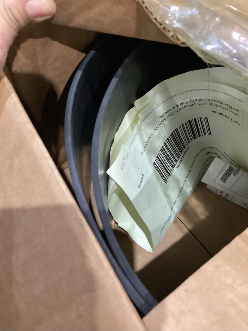 Condition photo showing Good Condition for Extreme Max 5600.3375 Universal Rubber Snow Flap Kit for 60" UTV & ATV Plow Blades for Side by Side & 4-Wheeler