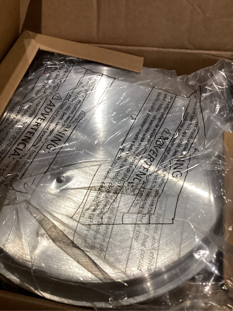 Condition photo showing As Is for 10QT Outdoor Fish Fryer Kit – Heavy-Duty Aluminum Pot, 6.7QT Basket, Propane Deep Fryer with 0-10 PSI Regulator & Steel Frame – Ideal for Seafood & More 10-Qt Fish Fryer