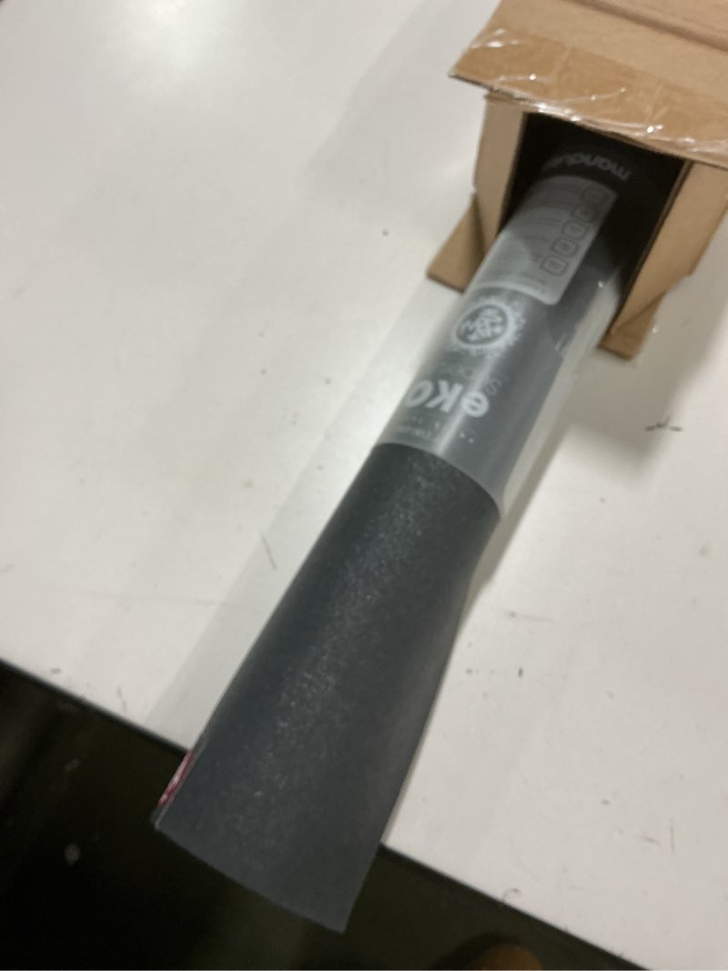 Condition photo showing Good Condition for Manduka eKO SuperLite Yoga Mat - 1.5mm Natural Rubber | Foldable & Travel Friendly | Soft Textured Surface | Eco-friendly Charcoal 71" x 24"