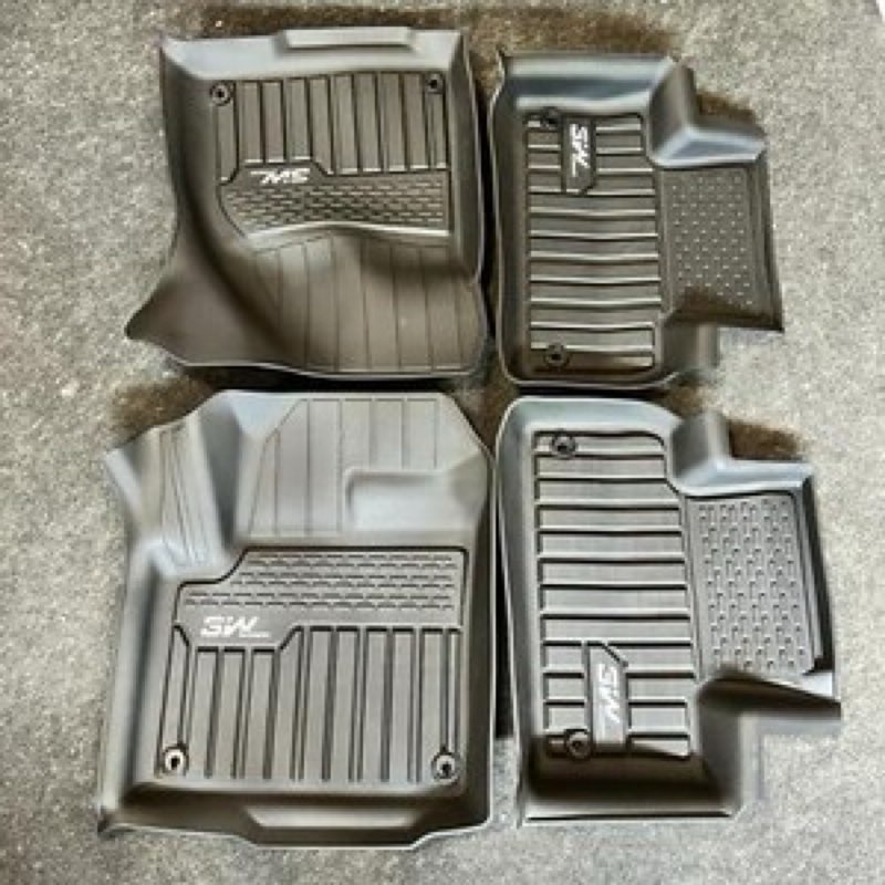 Durable TPE Black Floor Mats For Range Rover/Land Rover Evoque 2011-20223W