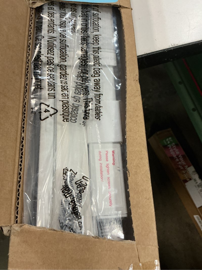 Condition photo showing Good Condition for lazblinds cordless cellular shades, no tools no drill light filtering honeycomb shades pleated blinds for windows, 44.5'' w x 48'' h, white light filtering-white 44 1/2'' w × 48'' h