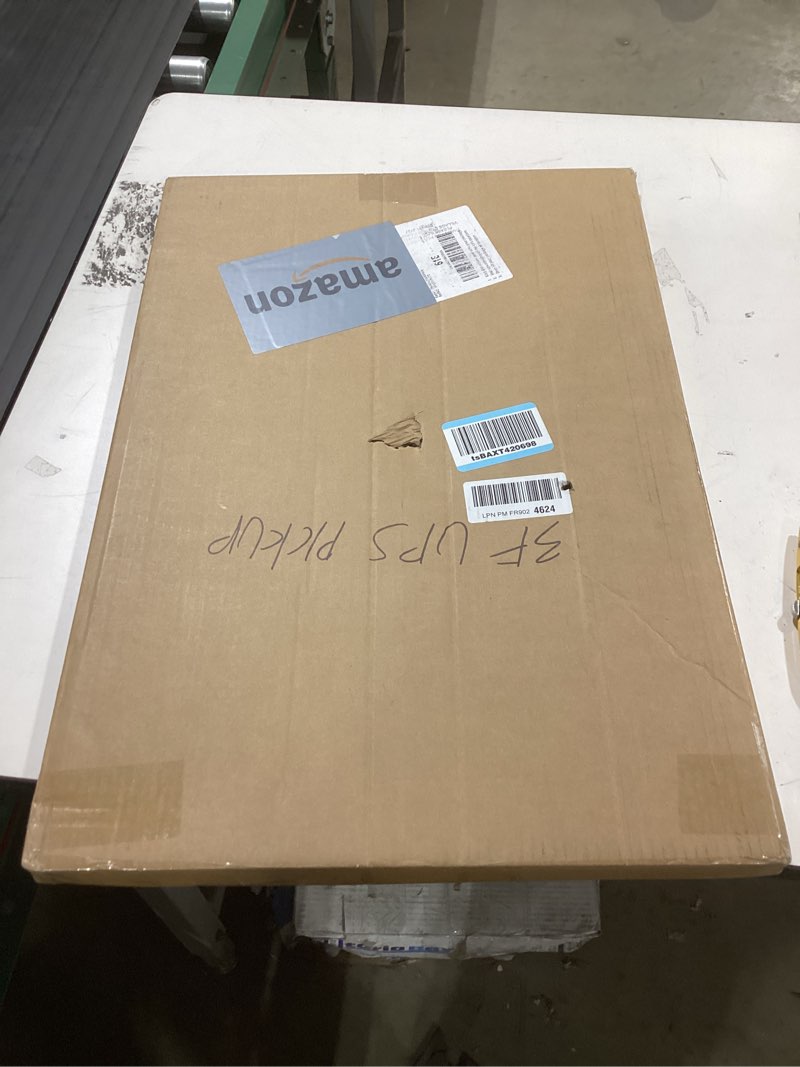 Condition photo showing Good Condition for upsimples 16x24 Picture Frame, Display Pictures 14x20 with Mat or 16 x 24 Without, Wall Hanging Poster Frames, Black, 1 Pack Black 16x24
