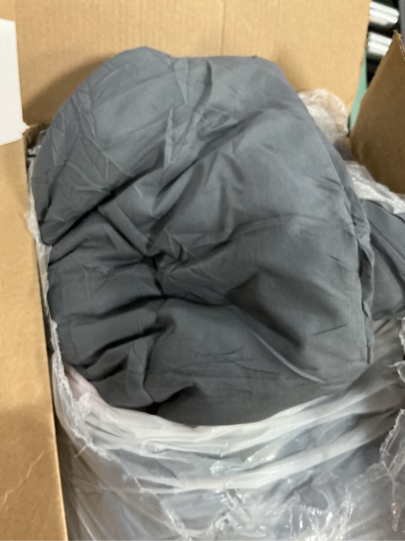 Condition photo showing Good Condition for bedsure comforter duvet insert - quilted comforters oversized king size, all season duvet, gentlesoft down alternative bedding, with 8 tabs, gifts for women/men, grey, oversized king 116 x 98 inches grey oversized king