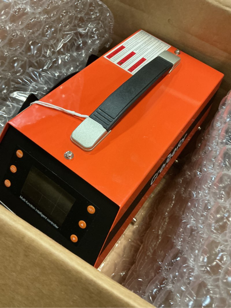 Condition photo showing Good Condition for pcp air compressor 4500 psi / 30 mpa, 350w motor, lcd display, auto stop, water/oil-free, built-in 600w adapter, 12v dc & 110v/220v ac power for paintball tanks, airguns & air rifles