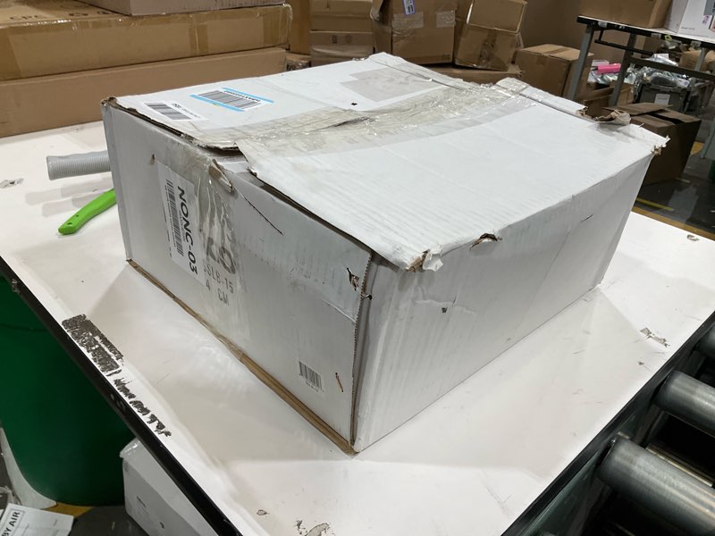 Condition photo showing As Is for Winco Commercial-Grade Stainless Steel Brazier with Lid, 15 Quart 15 Quarts