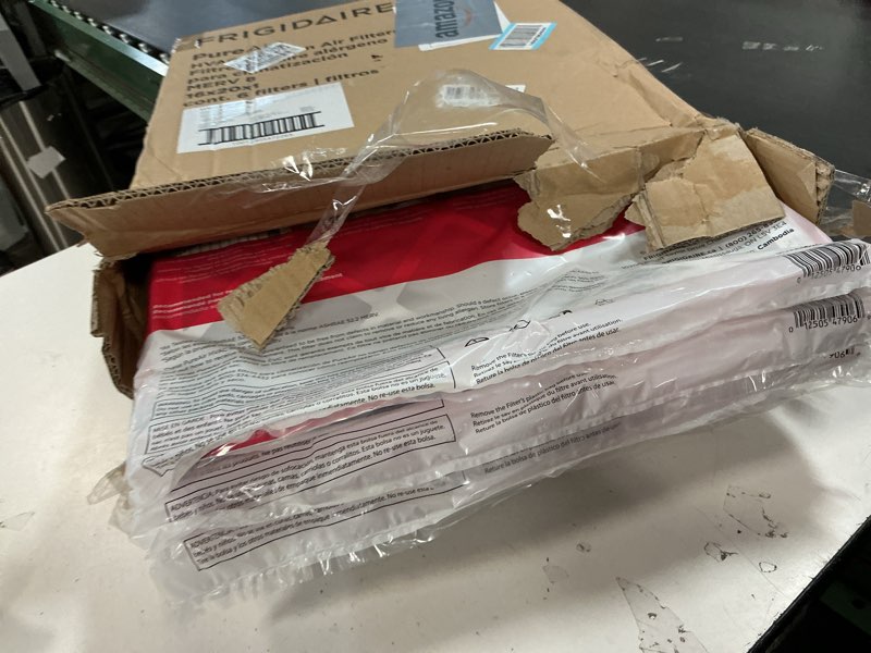 Condition photo showing Good Condition for Frigidaire PureAir® 16x20x1 MERV 8 Allergen Electrostatic Pleated Air Conditioner HVAC AC Furnace Filters - 6 Pack (exact dimensions 15.81 X 19.81 X 0.81) 16 x 20 x 1 Merv 8 6 Pack