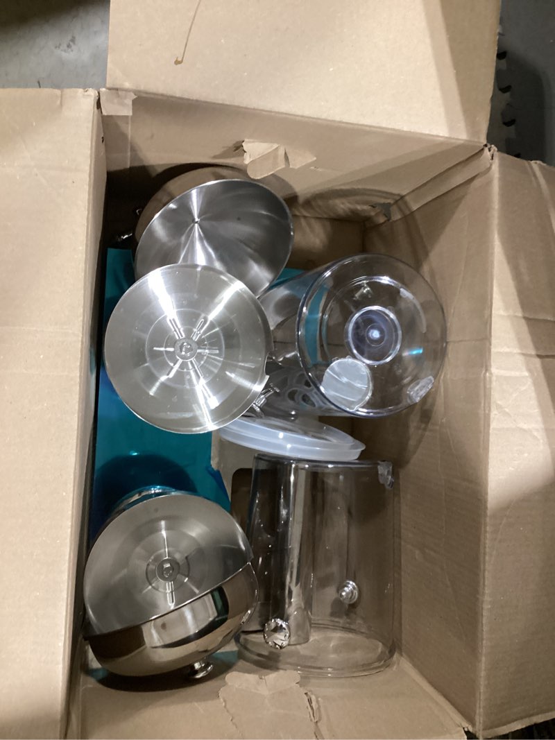 Condition photo showing Good Condition for 4.5 gallon drink dispensers for parties, beverage dispenser with stand, commercial hot cold juice dispenser with ice container and stainless steel drip trays for beer, water lemonade 4.5gallon