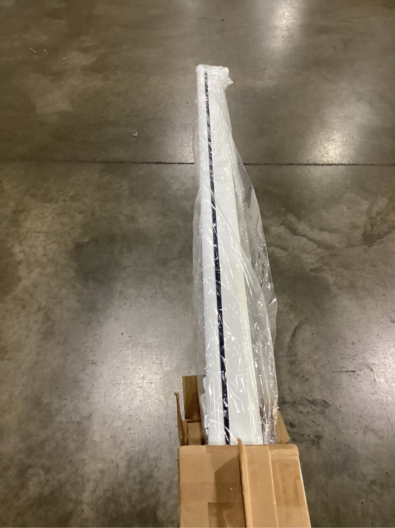 Condition photo showing As Is for Pyle Manual Pull Down Projector Screen - Universal 100-inch Roll-Down Retractable Manual Screen w/ Auto-Locking, Adjustable Screen Height, Black Masking Border -Home PRJSM1006