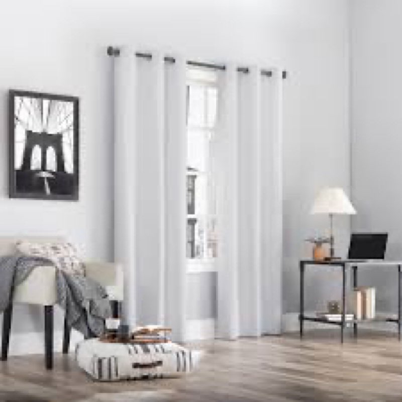 Sun Zero Cyrus Thermal 100% Blackout Grommet Curtain Single Panel