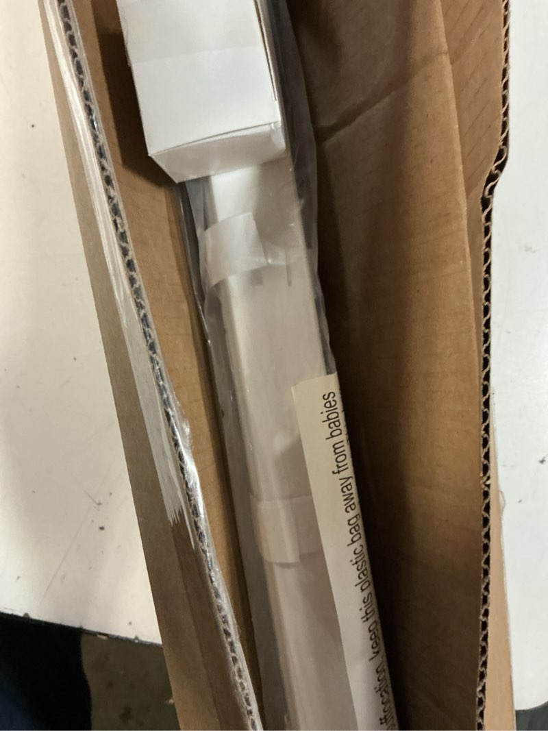 Condition photo showing New/Like New for lazblinds no tools-no drill 1" aluminum mini blinds, cordless blinds for indoor windows, light filtering horizontal blinds and shades for window size 26'' w x 36'' h, white no drill-white 26'' w x 36'' h