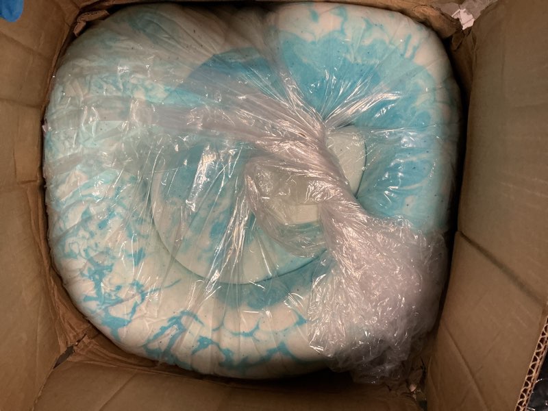 Condition photo showing Good Condition for ego topper 3 inch king memory foam mattress topper, gel foam mattress topper for pressure relief, ventilated design bed topper in a box, certipur-us certified, 76"×80", medium