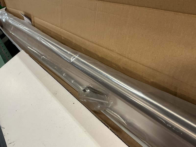 Condition photo showing New/Like New for kohler ealing 42-in vibrant brushed nickel wall mount ada compliant grab bar (300-lb weight capacity)