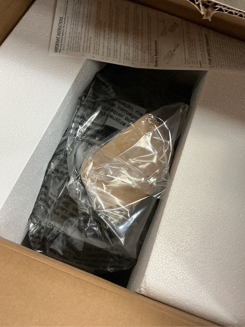 Condition photo showing As Is for duraflame Infrared Quartz Electric Lantern Heater - Gun Metal Gray