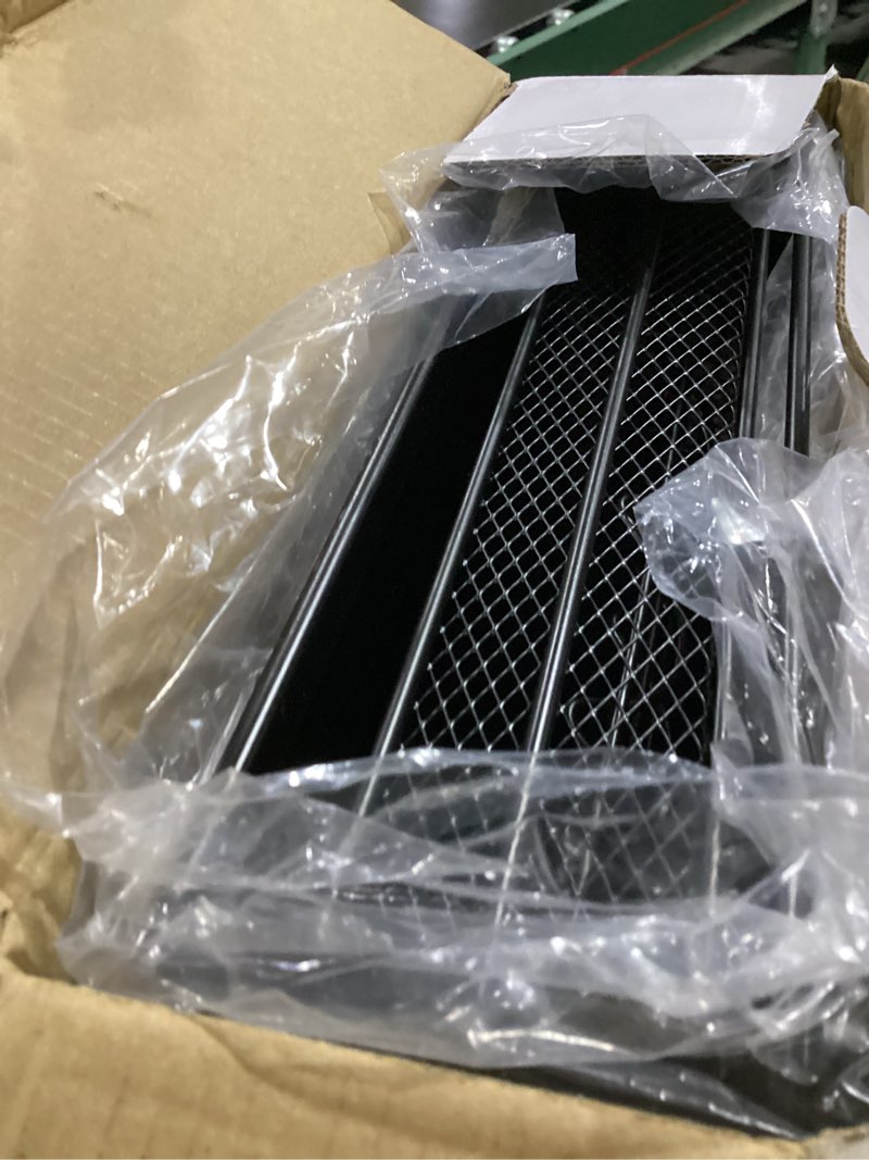 Condition photo showing New/Like New for flagship vertuo pod holder storage drawer for nespresso vertuo capsule organizer drawer tray with mesh shelves for nespresso vertuo holder black metal (40 pods capacity) cast iron 40 pods capacity