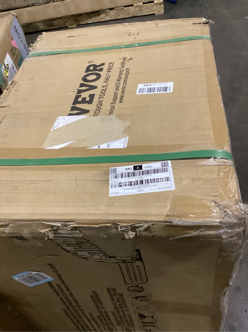 VEVOR Ballast Box, Corrosion-Proof 3-Point Category 1 Tractor Ballast of 800lbs Load Capacity for 2 