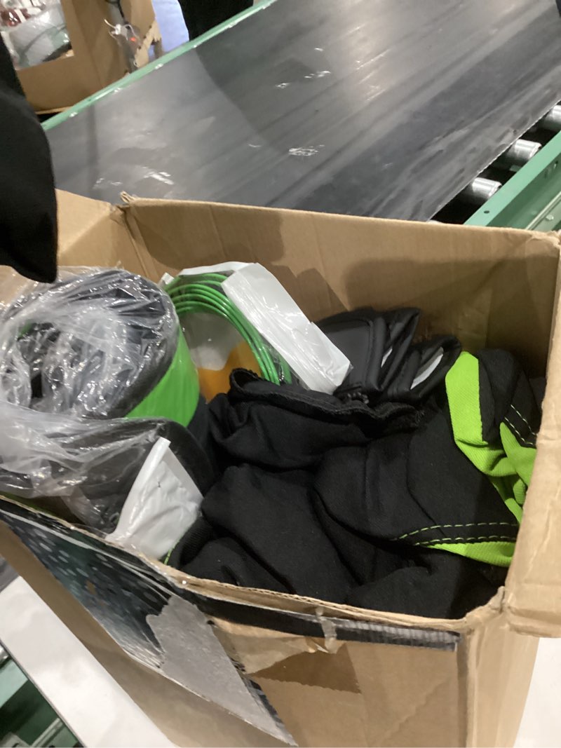 Condition photo showing Good Condition for SIMILAR TO NOT EXACT ROCEEI 47 Pcs Car Seat Cover Full Set Car Accessories for Front Rear Seat Fluffy Steering Wheel Cover Belt Automotive Floor Mats Air Conditioner Decoration Strip(Green)