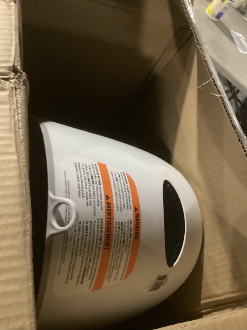 Condition photo showing As Is for angelcare baby bath support (gray) | ideal for babies less than 6 months old