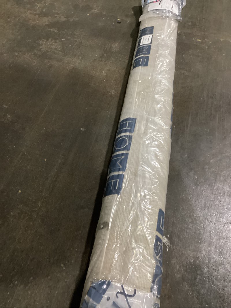 Condition photo showing Good Condition for Home Dynamix Boho Andorra Transitional Damask Area Rug, Ivory/Navy Blue, 6'6"x9'2" 6'6" x 9'2" (Rectangular) Ivory/Navy Blue