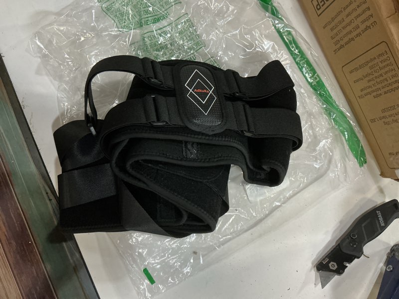 Condition photo showing As Is for sacroiliac si joint hip belt for women and men - 8x maximum compression and anti-slip - sciatica belt and lower back support brace - hip braces for si joints pain, pelvic support xl/xxl