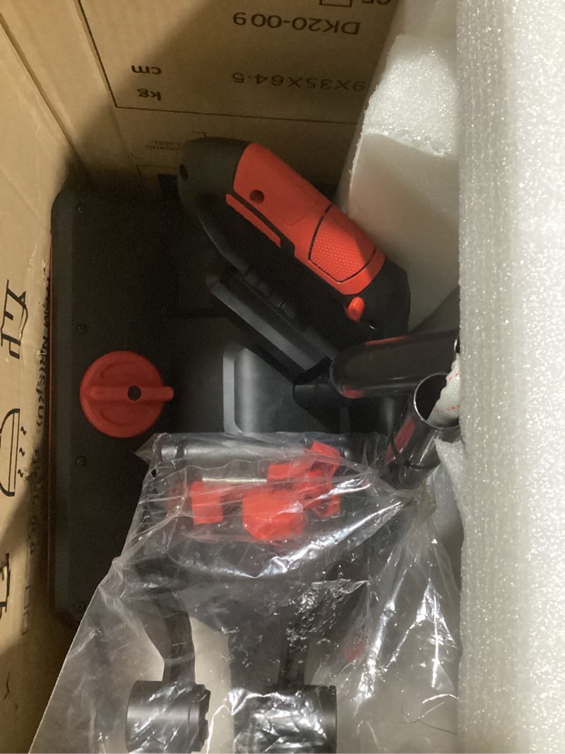 Condition photo showing Good Condition for mzk cordless snow shovel, 20v 13-inch battery powered snow thrower, battery snow blower with directional plate & adjustable front handle(4.0ah li-ion battery & fast charger included)