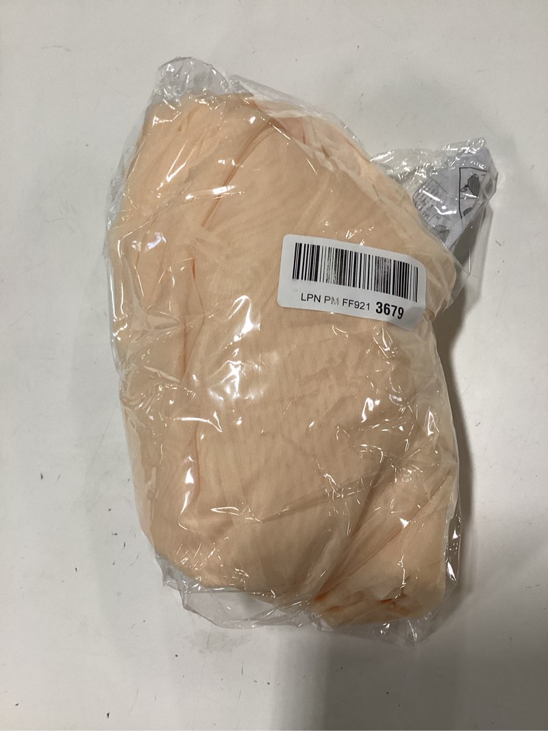 Condition photo showing As Is for Champagne Tulle Backdrop Curtain with Lights String for Parites Wedding 10x8ft Champagne Sheer Backdrop Curtains for Bridal Shower Baby Shower Birthday Party Photo Booth Background Decorations 10 ft X 8 ft(2 Panels 5ft X 8ft) Champagne