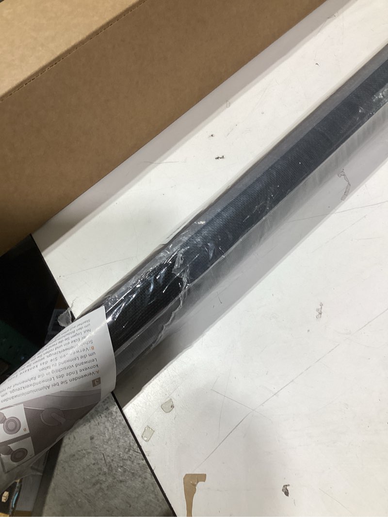 Condition photo showing New/Like New for MAGZO Pet Proof Window&Door Screen Roll, 39" W x 145" L, Best Vinyl Coated Polyester Dog Cat Resistant Heavy Duty, Mesh Net Netting Curtain Wire Replacement Repair Kit for Patio/Porch/Sliding, Black 39"W x 145"L(Roll) Black