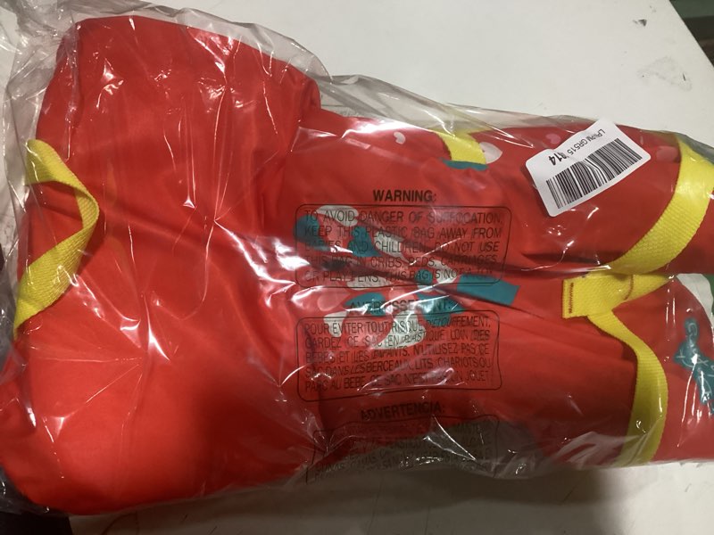 Condition photo showing New/Like New for dark lightning uscg approved infant life jacket 0-30 lbs, swim vest for baby/toddlers 1-3 year old 20-30 lbs,toddler floaties for pool swimming,boating,beach,puddle infant vest (0-30lbs) - love