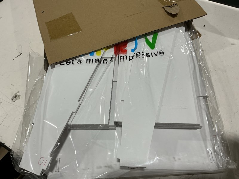 Condition photo showing Good Condition for imprsv 3ft marquee light up numbers for 1st 21st birthday decorations anniversary party decor, mosaic numbers for balloons number 1, marquee letters, pre-cut foam board kit number 1 3ft