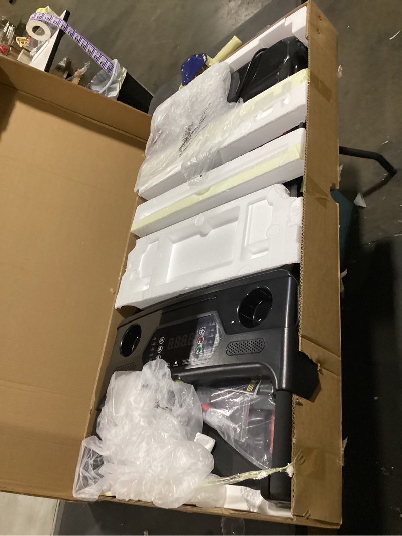Condition photo showing Good Condition for aiteid treadmill with incline,3.0hp small treadmills for home,portable electric treadmill with handles,lightweight walking pad,compact running treadmills,walking pad with handle,300lbs capacity black