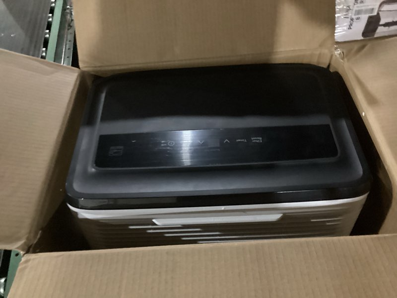 Condition photo showing As Is for Frigidaire 35 Pint Dehumidifier, 3,000 Square Foot Coverage, 1.7 Gallon Bucket Capacity, Continuous Drain Option