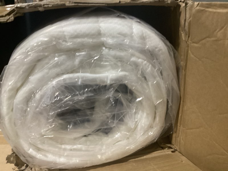 Condition photo showing As Is for Mattress Queen Size, 12 Inch Queen Hybrid Mattress in a Box, Medium Firm Memory Foam & Individually Wrapped Pocket Springs for Pain Relief, Motion Isolation, Edge Support, 80x60x12 Queen 12inch