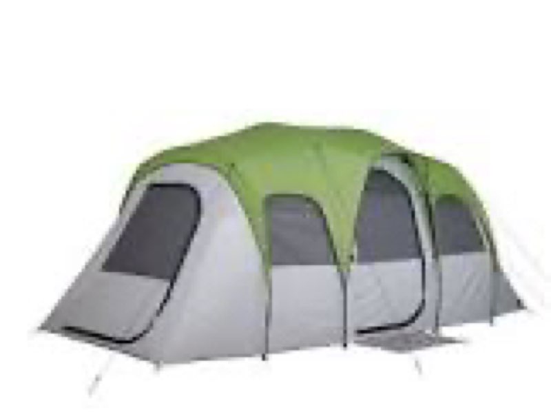 ozark trail 8-person clip & camp dome family tent with rainfly