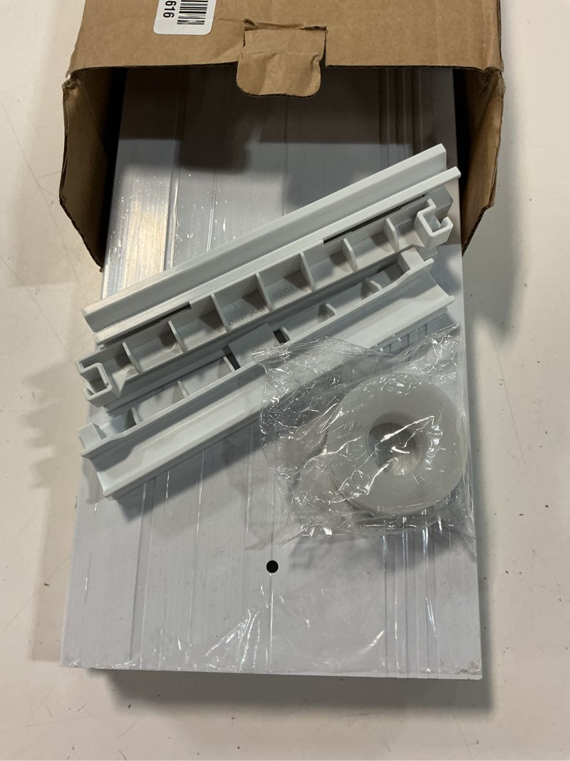Condition photo showing Good Condition for portable air conditioner window vent seal kit fit for 5.9" exhaust hose, mobile ac unit window vent kit with 4 vent seal plates for vertical/horizontal sliding window