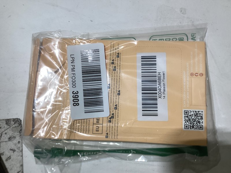 Condition photo showing Good Condition for for iPhone 14 Case Cute - Durable Shockproof 6.6 ft Drop Impact Phone Case - Funny Passion Flower Design (6.1") Glitter Pink iPhone 14 Basic Case Passion Flower