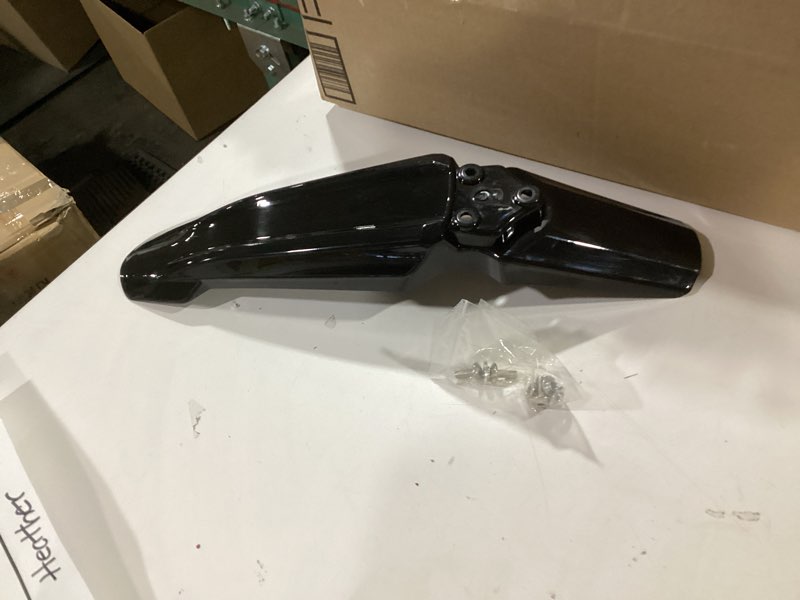 Condition photo showing Good Condition for **similar to**JFG RACING Front Fender for Surron Light Bee,Dirt Bike Mudguard Mud Guard for Dirt Bike Sur Ron Light Bee X and S/X160/X260 (Not Fits RST Fork) Black